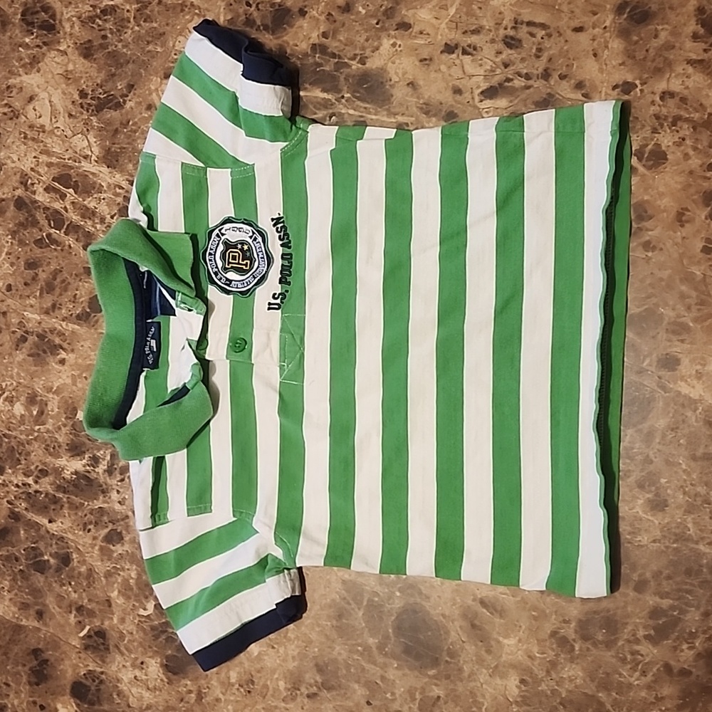 US Polo Assn Boys Size 4 Polo Short Sleeve Tee